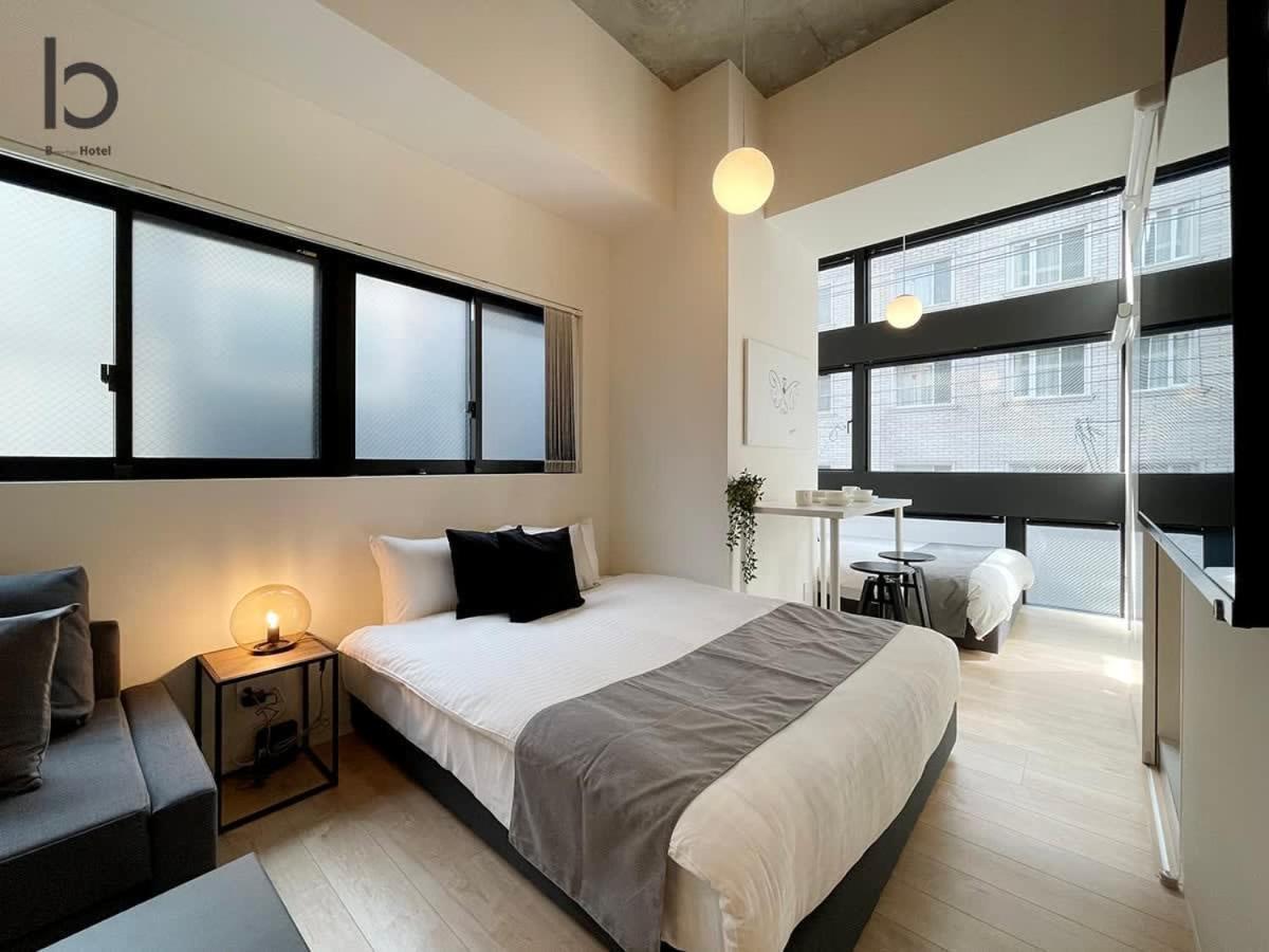 Bhotel Nekoyard - Modern Loft Studio Steps From Peace Park Hiroshima Buitenkant foto