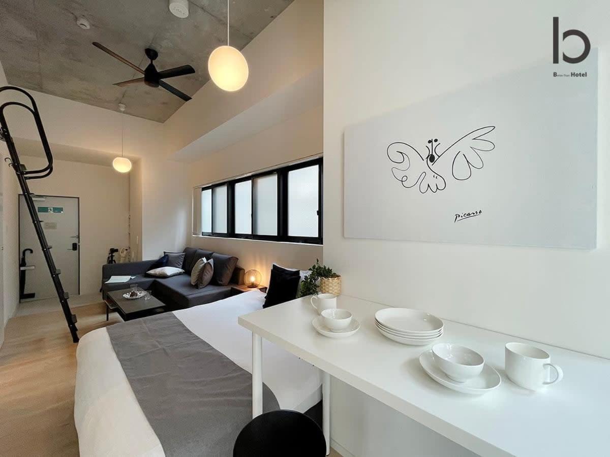 Bhotel Nekoyard - Modern Loft Studio Steps From Peace Park Hiroshima Buitenkant foto